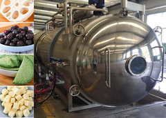 อุตสาหกรรมเกรดอาหาร เครื่องเป่าแห้งเย็น 300 กิโลกรัม/ชุด เครื่องเป่าแห้งเย็นอุตสาหกรรม