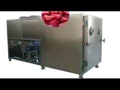 เครื่องแห้งอาหารระบายน้ําแข็งในบ้านจากสแตนเลส 500kg/ชุด