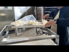 304 เครื่องแห้งอาหารแบบกระจกกระจกจากสแตนเลส