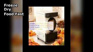 เครื่องแห้งแบบต้มแข็งในบ้านสําหรับอาหารฉุกเฉิน