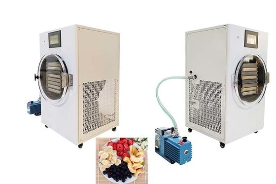 PLC Control 6-8Kg เครื่องแห้งอาหารแบบฟรีสโครงการบ้าน 20-24 ชั่วโมง