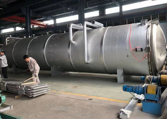 ระบบเย็นอากาศเย็น เครื่องแห้งอาหารแบบสูญเปล่า 100kg/ชุด