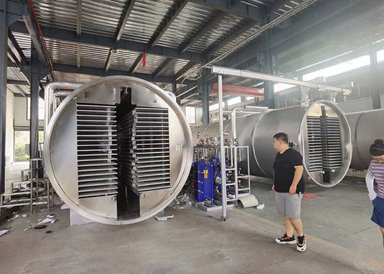 Bitzer Refrigeration อุตสาหกรรมอาหาร ผักผัก เครื่องแห้งแบบแข็ง 100kg/ชุด