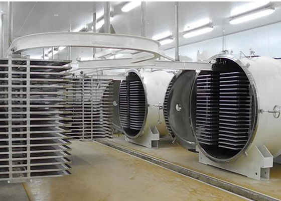 เครื่องปรุงแห้งแบบต้มเย็น PLC Control อุตสาหกรรมยา 500Kg/ชุด