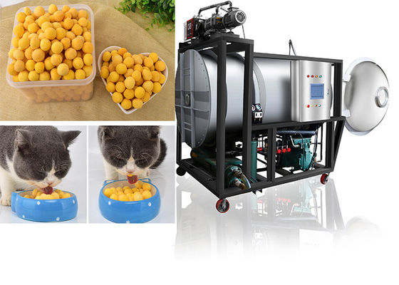400kg ความจุอุตสาหกรรม เครื่องแห้งแข็งเครื่อง Bitzer ตู้เย็น