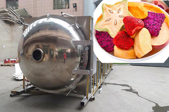 PLC การควบคุมอุตสาหกรรม เครื่องแห้งแข็ง ดอกไม้กิน 500 กิโลกรัม/ชุด