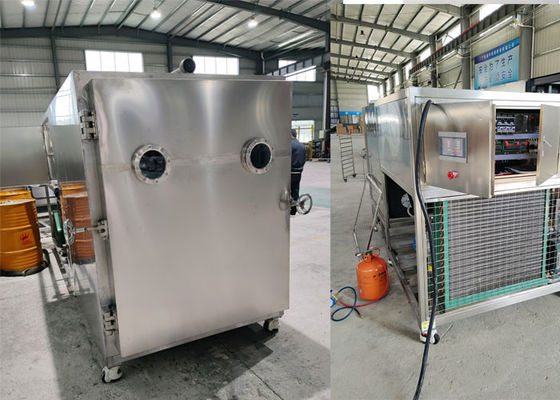 ความจุ 50kg อาหาร Lyophilizer เครื่องแห้งแบบต้มแข็ง เครื่องประปา -45C