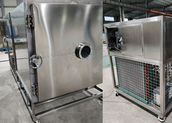 เครื่องแห้งอาหารแบบเย็นแบบควบคุมโดย PLC ด้วยวิธีการทําความเย็นด้วยอากาศ