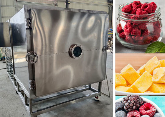 เครื่องซักแห้งแบบแช่แข็งอุตสาหกรรม พร้อมระบบเย็น