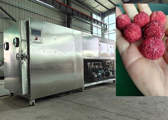 เครื่องซักแห้งแบบเย็นแบบว่างที่ควบคุมโดย PLC 30-35kg/ชุด