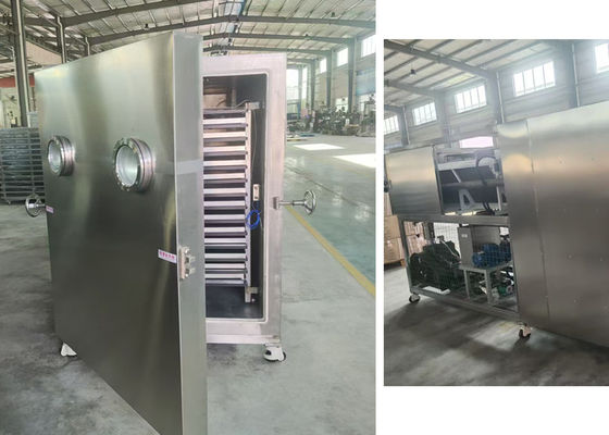 เครื่องปรุงแห้งแบบแข็งแบบปัญญา PLC พร้อมหน่วยเย็น BITZER
