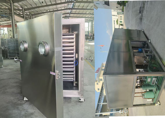 เครื่องซักแห้งแบบแช่แข็งอุตสาหกรรมขนาดใหญ่ พร้อมระบบเย็น BITZER