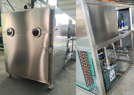 เครื่องแห้งอาหารแบบต้มเย็นด้วยความจุ 200kg ความจุ ≤10Pa