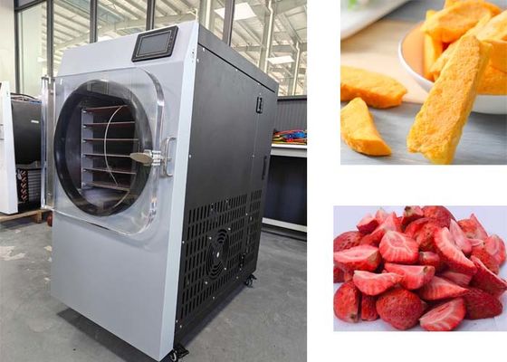เครื่องซักแห้งแบบแช่แข็งขนาดเล็ก 2000W ที่มีพลังงานมาก เหมาะสําหรับการแห้งแบบแช่แข็ง