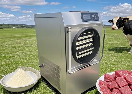 4Kg Home Food Freeze Dryer เครื่องปรุงน้ําแข็งระเหยอัตโนมัติขนาดเล็ก