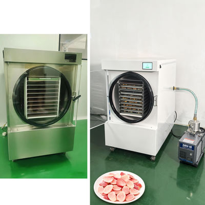 เครื่องอบแห้งแบบแช่เยือกแข็งสำหรับบ้านขนาดกะทัดรัดสำหรับกราฟีน -70C Cold Trap