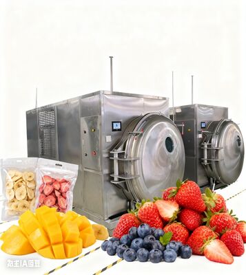 เครื่องผสมผงขนาดใหญ่: เครื่องแห้งแข็งอุตสาหกรรมที่ใช้พลังงานประหยัดแบบอัตโนมัติ สําหรับการรักษาขนาดใหญ่