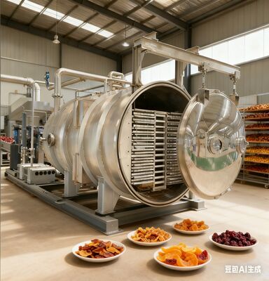 การแก้ไขการรักษาขนาดใหญ่: เครื่องแห้งแข็ง 100-200 กิโลกรัม สําหรับผลิตภัณฑ์สมุนไพร, อาหารทะเล และสารชีววิทยาที่มีคุณภาพสูง