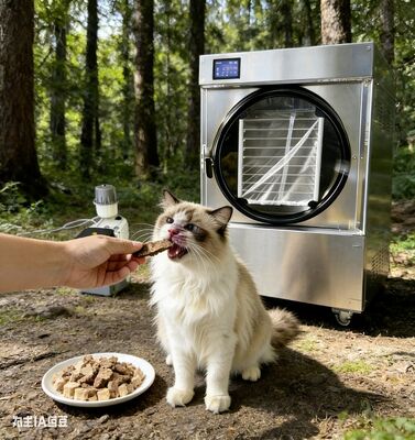 ประหยัดเงินและอนุรักษ์รสชาติ! เครื่องแห้งแบบฟรีสเตนเลสในบ้าน พร้อมตู้สแตนเลสและปั๊มเงียบ