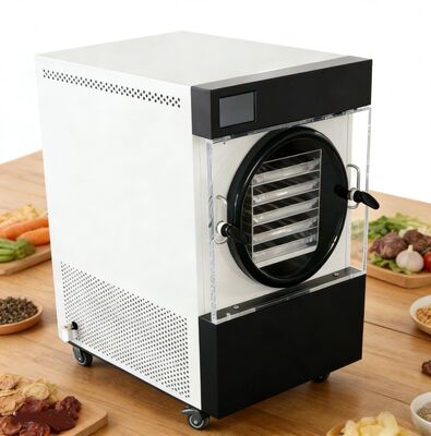 เครื่องอบแห้งแบบแช่เยือกแข็งสแตนเลสสตีลสำหรับใช้ในบ้าน ทนทานระดับเชิงพาณิชย์สำหรับความต้องการในการอบแห้งอาหารในบ้านของคุณ