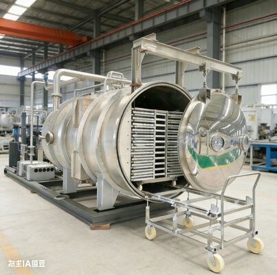 รักษาคุณภาพในขนาดพาณิชย์ เครื่องแห้งแบบต้มแข็งหนัก 200 กิโลกรัมของเรารับประกันอายุการใช้งานยาวนานและการรักษารสชาติสูงสุด