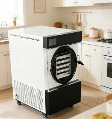 การทํางานในระดับพาณิชย์ในบ้าน กล่องแห้งแบบฟรีสเตนเลสในบ้าน ที่มีความจุมาก และใช้การแห้งที่น่าเชื่อถือตลอด 24 ชั่วโมง