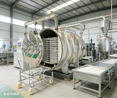 สร้างขึ้นสําหรับยาและอาหารจํานวนมาก ผสมผสมผสมผสมผสมผสมผสมผสมผสม 150 กิโลกรัมต่อชุด ห้องเหล็กไร้ขัด และการควบคุมอุณหภูมิแม่นยํา