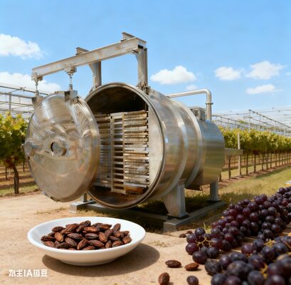 ลดต้นทุนแรงงาน เพิ่มผลผลิต! | เครื่องอบแห้งแบบแช่แข็งอาหารขนาดใหญ่ มีรอบการทำงานอัตโนมัติ เวลาในการอบแห้งรวดเร็ว บำรุงรักษาต่ำ และการออกแบบอุตสาหกรรมที่แข็งแกร่ง