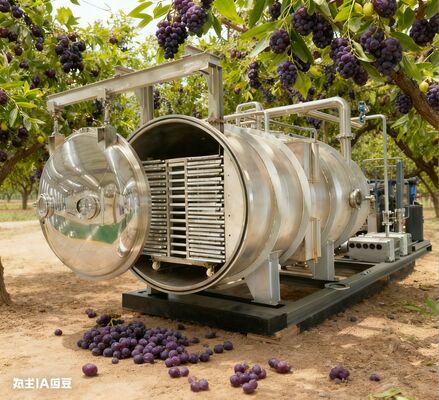 ปลดล็อกแหล่งรายได้ใหม่: เครื่องอบแห้งแบบเยือกแข็งสำหรับงานหนัก 100-200 กก. ออกแบบมาสำหรับการผลิตปริมาณมาก ด้วยความทนทานของสแตนเลส, ความแม่นยำของ PLC และผลลัพธ์อายุการเก็บรักษา 25 ปี