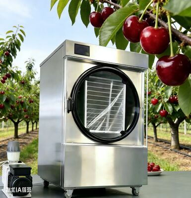 ลิ้มรสสตรอว์เบอร์รีหน้าร้อนในฤดูหนาวอันหนาวเหน็บ เครื่องทำอาหารแห้งแบบแช่แข็งขนาดเล็กที่ใช้งานง่ายของเราช่วยรักษารสชาติของผลผลิตตามฤดูกาล อาหารมื้อเต็ม และแม้กระทั่งไอศกรีม โดยไม่ต้องใช้สารกันบูด