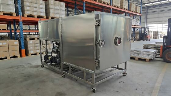 เครื่องอบแห้งแบบแช่แข็งพร้อมระบบทำความร้อนไฟฟ้า ระดับเสียง 70dB เหมาะสำหรับอุตสาหกรรมยา อาหาร และห้องปฏิบัติการ