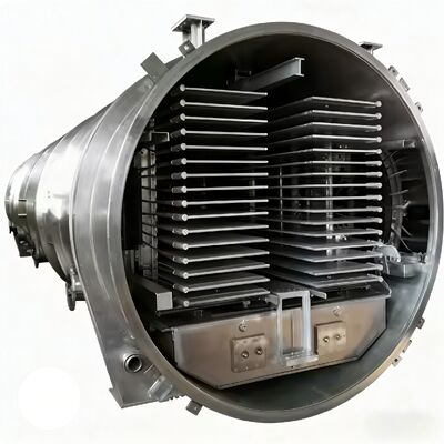 เครื่องทำความเย็น BITZER หรือ Leybold เครื่องอบแห้งแบบแช่แข็งสำหรับอุตสาหกรรม พร้อมระบบควบคุม PLC และระดับเสียง 70dB เหมาะสำหรับอุตสาหกรรม