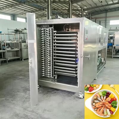 โวลเตจ 380V50HZ3PH ระบบควบคุม PLC เครื่องแห้งอาหารแบบแอกระจก เหมาะสําหรับการใช้งานในการแห้งอาหารแบบแอกระจกขนาดใหญ่