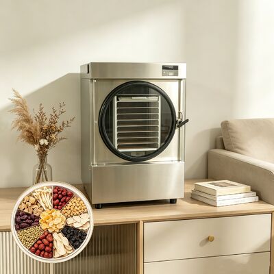 ระบบทำความเย็นคอมเพรสเซอร์ Danfoss Home Freeze Dryer ระดับเสียง ≤50dB ช่วงอุณหภูมิ -50C ถึง 90C ออกแบบมาสำหรับการทำแห้งแบบแช่แข็ง